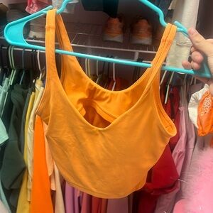 Lululemon orange align tank